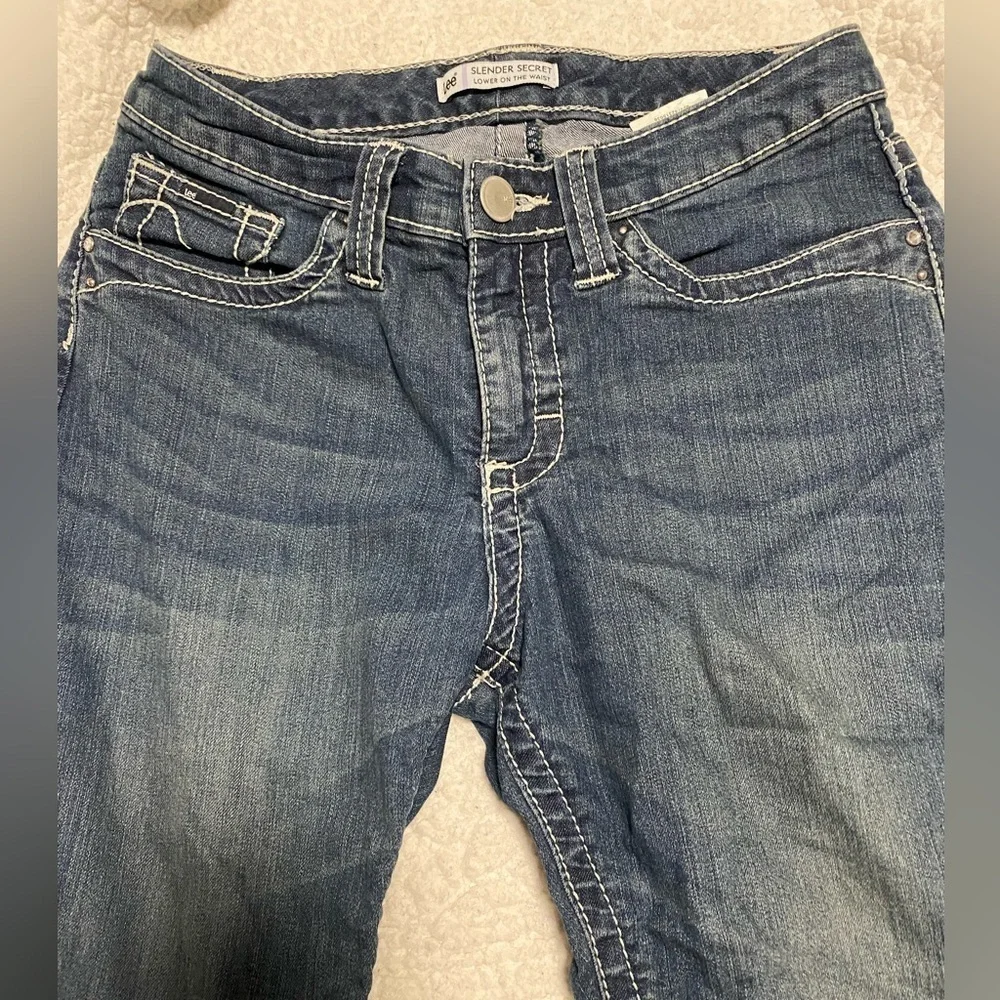 Womens Lee Slender Secret Capri Jeans